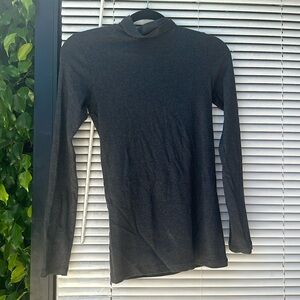 Brunello Cucinelli Dark Grey Long Sleeve Top